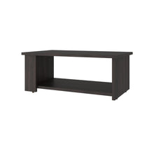 Mesa de Centro Dago, Nogal, con Espacio para Objetos Decorativos ZF