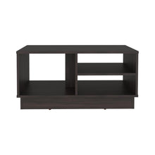 Mesa de Centro Caoba, Kronos Nogal, con 3 Compartimentos de Fácil Instalación ZF