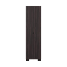 Mueble de Aseo Blake, Kronos Nogal, Incluye Colgador para Escobas y Variedad de Entrepaños ZF