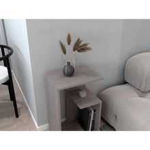 Mesa Auxiliar Evert, Positano, con diseño moderno y espacio para ubicar objetos ZF