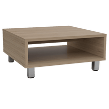 Mueble Multiusos Pity, Beige, con Patas En Acero Cromado