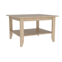 Mesa de Centro Sarume, Beige, con Amplia Superficie