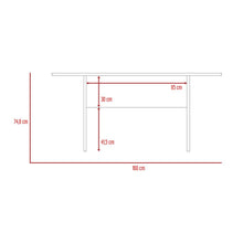 Combo Comedor Demby, Beige, Wengue y Café Claro, Incluye Comedor y 6 Sillas