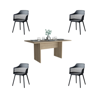Combo Comedor Nesga , Incluye Comedor y 4 sillas