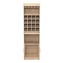 Bar Ascher, Beige, con Dos Puertas y Porta Copas  ZF