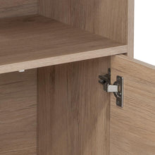 Bar Ascher, Beige, con Dos Puertas y Porta Copas  ZF