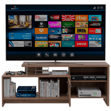 Mesa Para Tv Eva, Moca, con Espacio Para Televisor de Hasta 49 Pulgadas Hc