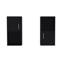 Gabinete de Baño Aqua 4, Wengue, con Puerta Abatible X2 ZF