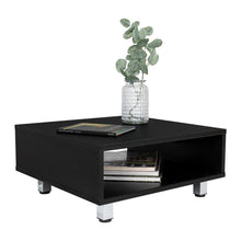 Mesa de Centro Pity, Wengue, con Patas En Acero Cromado ZF