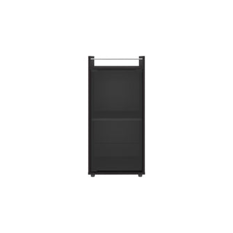 MiniBar Theba, Wengue, con espacio para botellas de vino y copas ZF