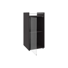 MiniBar Theba, Wengue, con espacio para botellas de vino y copas ZF