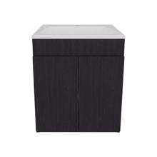 Mueble Para Lavamanos Meka, Wengue, Incluye Lavamanos Praia 45 ZF