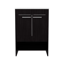 Mueble Para Lavamanos Lorenzo, Wengue, Incluye Lavamanos Praia 60 ZF