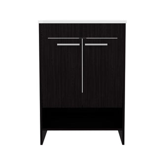Mueble Para Lavamanos Lorenzo, Wengue, Incluye Lavamanos Praia 60 ZF
