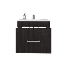Mueble Para Lavamanos Hatta, Wengue, Incluye Lavamanos Praia 60 ZF