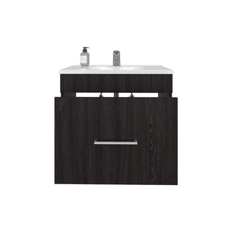 Mueble Para Lavamanos Hatta, Wengue, Incluye Lavamanos Praia 60 ZF