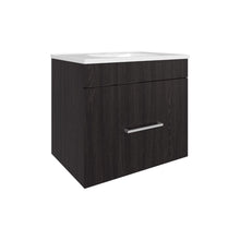 Mueble Para Lavamanos Hatta, Wengue, Incluye Lavamanos Praia 60 ZF