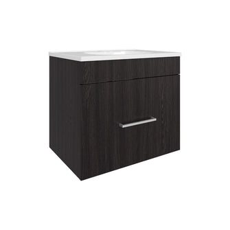 Mueble Para Lavamanos Hatta, Wengue, Incluye Lavamanos Praia 60 ZF