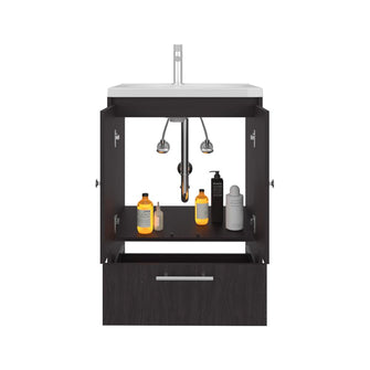 Mueble Para Lavamanos Madison, Wengue, Incluye Lavamanos Praia 60 ZF