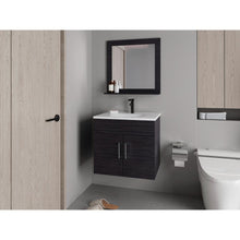 Mueble Para Lavamanos Blake, Wengue, Incluye Lavamanos Praia 60 y Espejo ZF