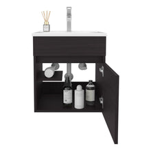 Mueble para Lavamanos Primax, Wengue, con Espacio Para Ubicar Objetos de Aseo ZF