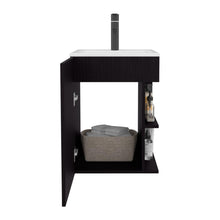 Mueble Para Lavamanos Colton, Wengue, incluye Lavamanos Praia 45 ZF