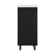 Mueble Lavamanos a Piso Oxford, Wengue, Incluye Lavamanos 40cm ZF