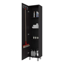 Mueble de Aseo Vinto,  Wengue, Con colgador de escobas ZF
