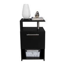 Mesa de Noche AltaJena, Wengue, con cajon para guardar objetos