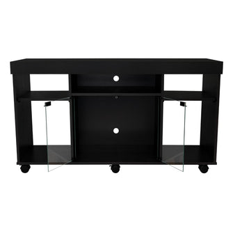 Mesa Para Tv Luxor, Wengue, con Espacio Para Televisor de Hasta 46 Pulgadas