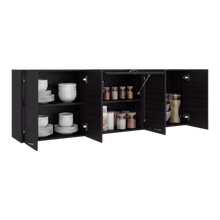 Gabinete Superior Oceana 180, Wengue, con Cinco Puertas Batientes ZF