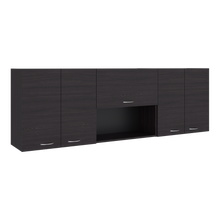 Gabinete Superior Oceana 180, Wengue, con Cinco Puertas Batientes ZF