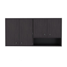 Gabinete Superior Cantabria 120, Wengue, con Cuatro Puertas Batientes ZF