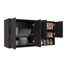 Gabinete Superior Cantabria 120, Wengue, con Cuatro Puertas Batientes ZF