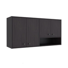 Gabinete Superior Cantabria 120, Wengue, con Cuatro Puertas Batientes ZF