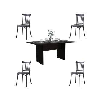 Combo Comedor Capir , Incluye Comedor y 4 sillas