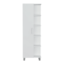 Mueble Esquinero Delhi, Blanco, con Variedad de Entrepaños