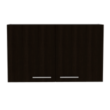 Mueble Aéreo Delhi, Wengue, con Dos Puertas Batientes