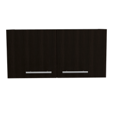 Mueble Sobre Campana Delfi, Wengue, con Dos Puertas