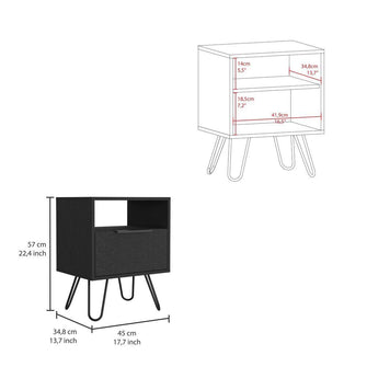 Combo Para Habitación Rupek, Incluye Cama - Colchón - Closet - Mesa de Noche y Espejo