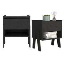 Combo Para Habitación Easy, Incluye Cama - Colchón - Closet - dos Mesas de Noche y Espejo