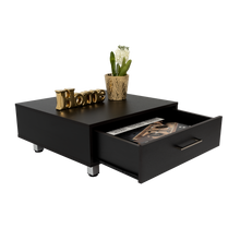 Mesa de Centro Ascher, Wengue, con Un Cajón ZF