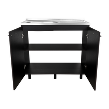 Gabinete Inferior Cantabria, Wengue, Ideal para Espacio Reducidos ZF