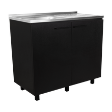 Gabinete Inferior Cantabria, Wengue, Ideal para Espacio Reducidos ZF