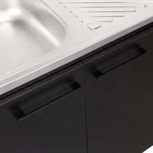 Gabinete Inferior Cantabria, Wengue, Ideal para Espacio Reducidos ZF
