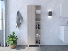 Mueble Esquinero Arán, Humo, con Variedad de Entrepaños ZF