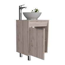 Mueble Para Lavamanos Burco, Bardolino, Con espacio para ubicar objetos de aseo incluye lavamanos ZF
