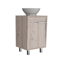 Mueble Para Lavamanos Burco, Bardolino, Con espacio para ubicar objetos de aseo incluye lavamanos ZF