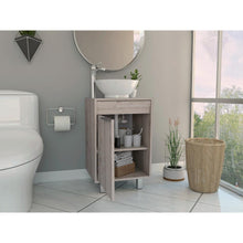 Mueble Para Lavamanos Burco, Bardolino, Con espacio para ubicar objetos de aseo incluye lavamanos ZF