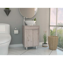 Mueble Para Lavamanos Burco, Bardolino, Con espacio para ubicar objetos de aseo incluye lavamanos ZF